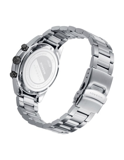 Viceroy Watch 401397-55 Men's Steel with Black IP Bezel